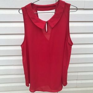 Loft ( Ann TAYLOR’s) Red Blouse